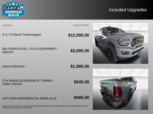 Used 2025 RAM 2500 Lone Star AWD/4WD image 3