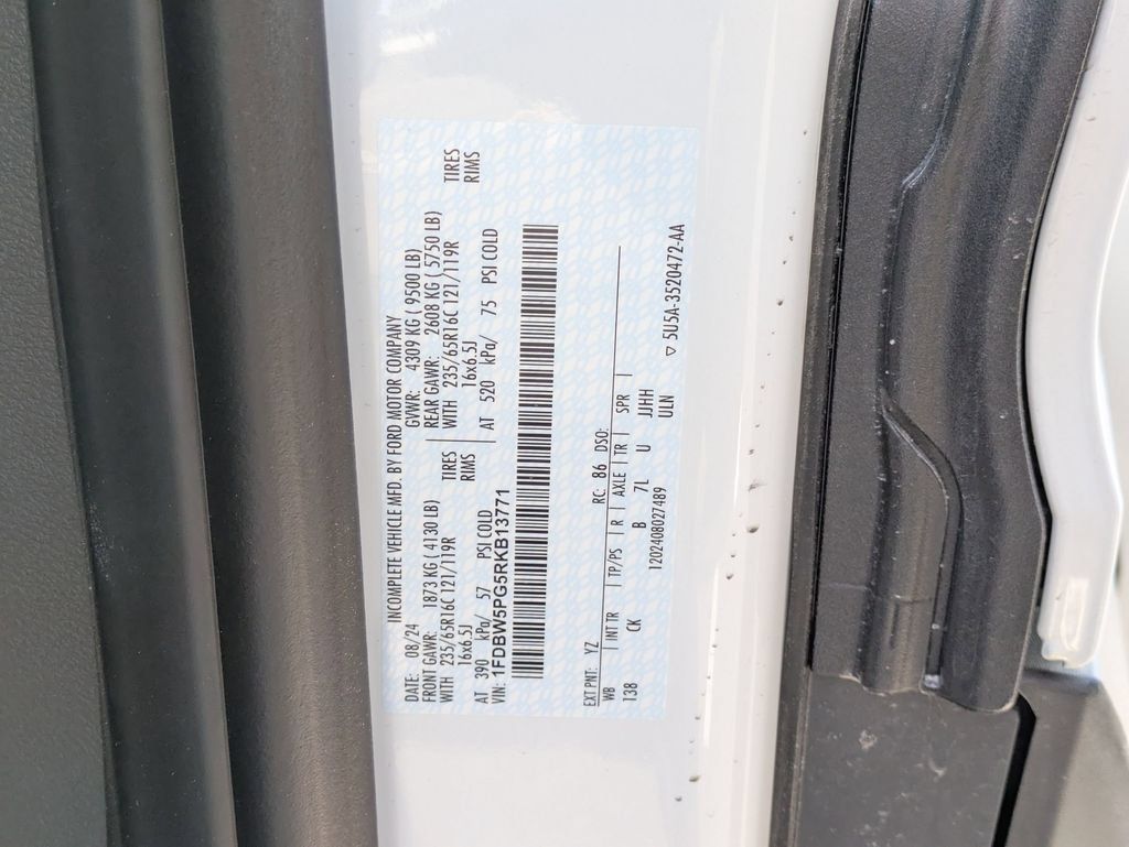 New 2024 Ford Transit 350 w/ Interior Upgrade Package RWD image 22