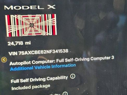 Used 2022 Tesla Model X Plaid AWD/4WD image 2