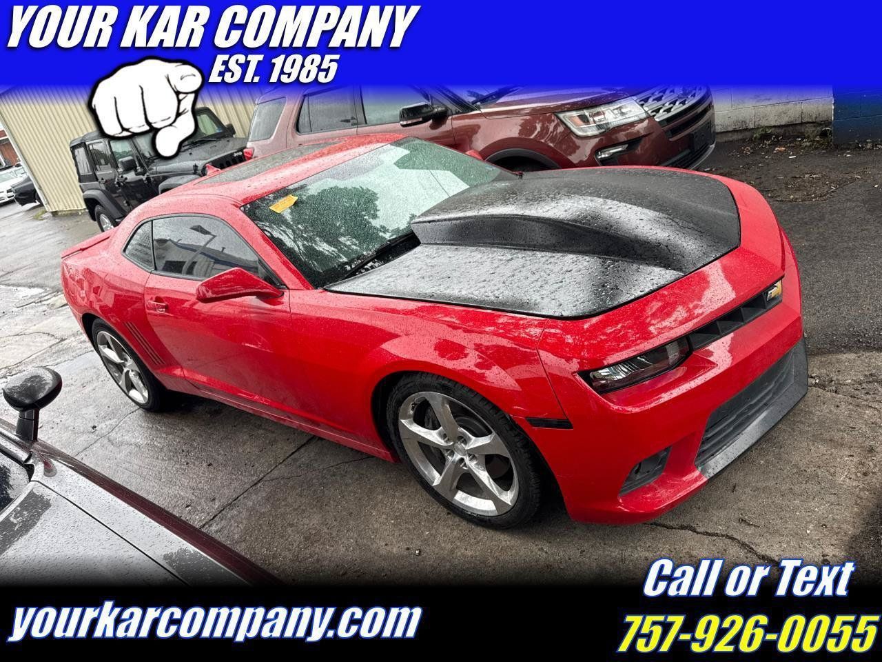 Used 2014 Chevrolet Camaro SS w/ RS Package RWD image 1