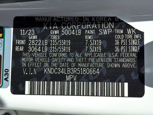 Used 2024 Kia EV6 Light RWD image 28