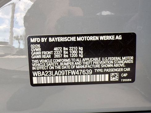 New 2026 BMW 330i xDrive Sedan w/ M Sport Package AWD/4WD image 18
