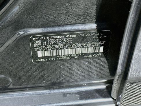 Used 2024 Mitsubishi Mirage ES FWD image 12