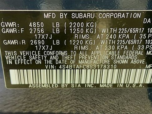 Used 2025 Subaru Outback Premium image 28