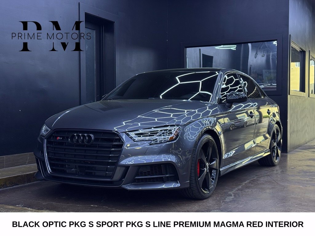 Used 2020 Audi S3 Premium w/ Black Optic Package AWD/4WD image 1