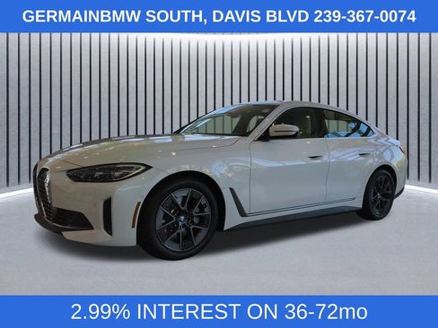 Certified 2023 BMW i4 eDrive40 w/ Parking Assistance Package RWD image 1