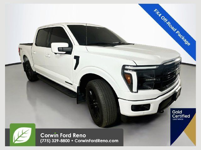 Certified 2025 Ford F150 Lariat w/ Equipment Group 501A Mid AWD/4WD 360° Tour