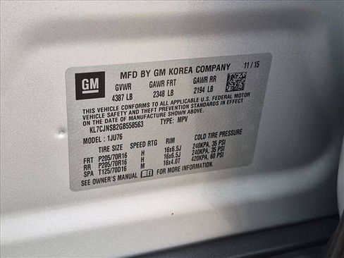 Used 2016 Chevrolet Trax LS AWD/4WD image 22