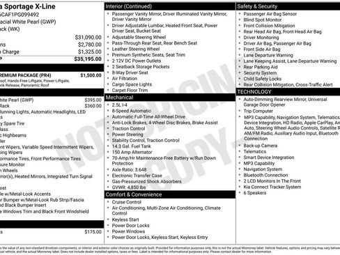 Used 2023 Kia Sportage X-Line w/ X-Line Premium Package AWD/4WD image 25