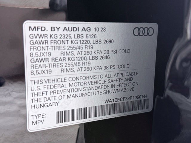 Certified 2024 Audi Q3 2.0T Premium Plus AWD/4WD image 27