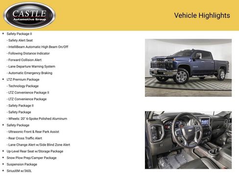 Used 2020 Chevrolet Silverado 2500 LTZ w/ LTZ Premium Package image 16