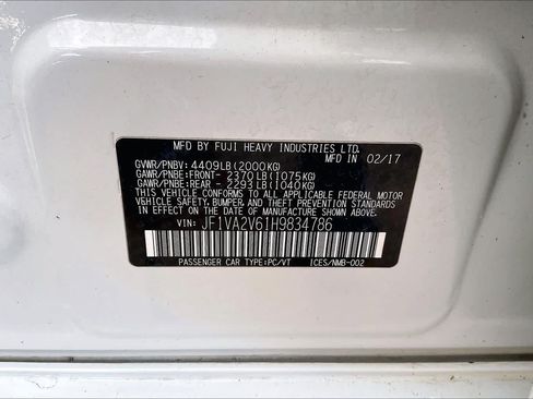Used 2017 Subaru WRX STI AWD/4WD image 34