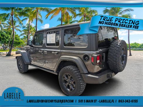 Used 2022 Jeep Wrangler Unlimited Sport AWD/4WD image 4