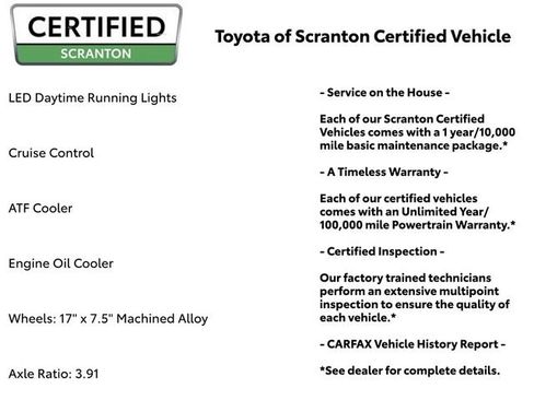 Used 2017 Toyota Tacoma TRD Sport w/ Tow Package (A/T) AWD/4WD image 2