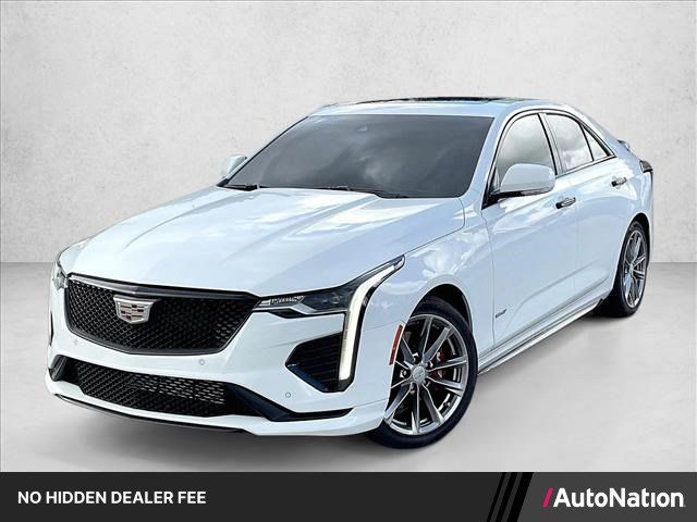 Used 2023 Cadillac CT4 V w/ Navigation Package AWD/4WD image 1