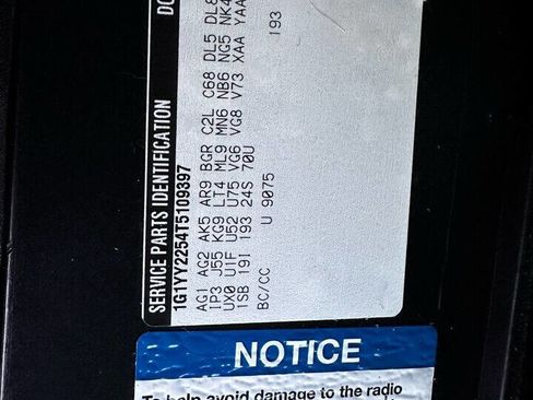 Used 1996 Chevrolet Corvette Coupe image 7