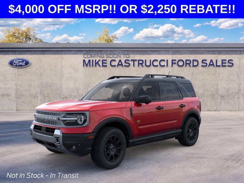New 2026 Ford Bronco Sport Badlands w/ Badlands Tech Package AWD/4WD image 1