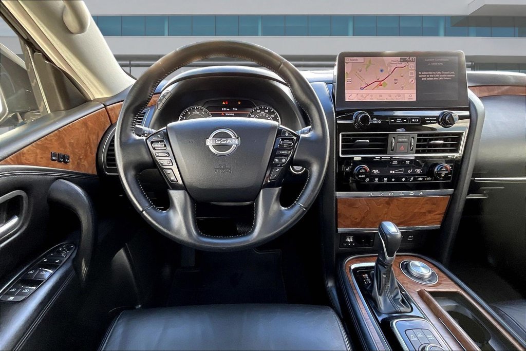 Used 2021 Nissan Armada SL w/ Captain's Chairs Package AWD/4WD image 8