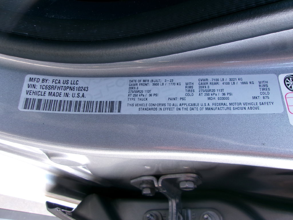 Used 2023 RAM 1500 Limited AWD/4WD image 8