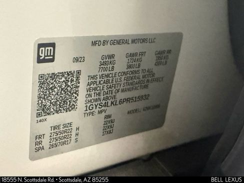 Used 2023 Cadillac Escalade ESV Premium Luxury w/ Performance Package image 33