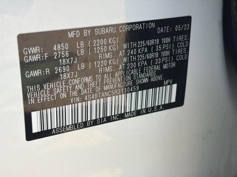 Certified 2024 Subaru Outback Limited AWD/4WD image 33