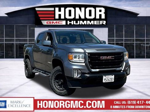 Used 2021 GMC Canyon Elevation w/ Driver Alert Package AWD/4WD image 1