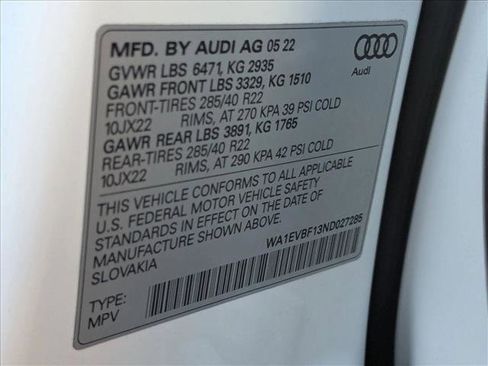 Used 2022 Audi Q8 Premium Plus image 27