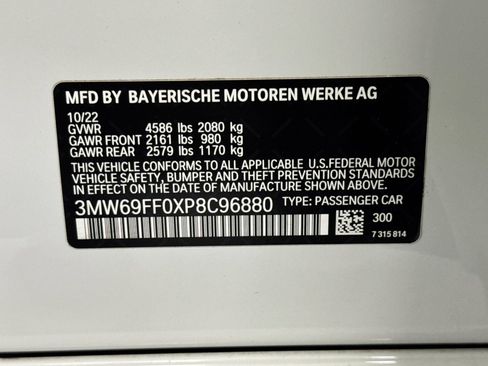 Certified 2023 BMW 330i Sedan w/ Driving Assistance Package image 22