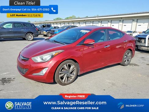 Used 2014 Hyundai Elantra Limited image 1