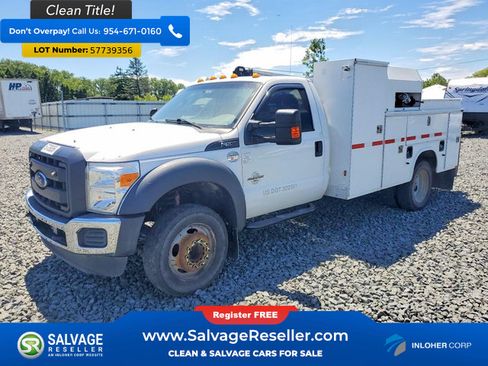 Used 2016 Ford F550 2WD Regular Cab Super Duty image 1