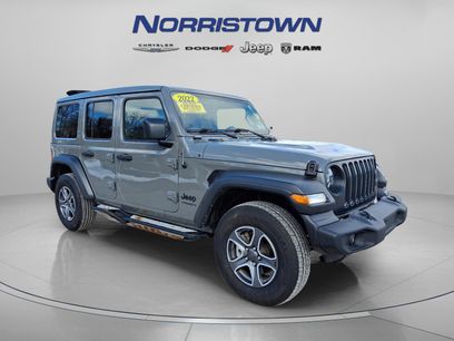 Certified 2022 Jeep Wrangler Unlimited Sport w/ Sun And Sound Package