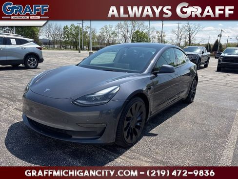 Used 2023 Tesla Model 3 Performance AWD/4WD image 1