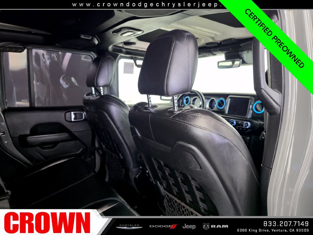 Used 2021 Jeep Wrangler Unlimited Rubicon 4xe w/ Steel Bumper Group AWD/4WD image 14