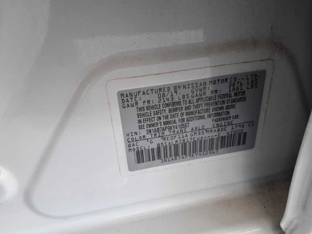 Used 2019 Nissan Sentra SR FWD image 33