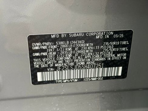 Certified 2025 Subaru Forester Sport image 27