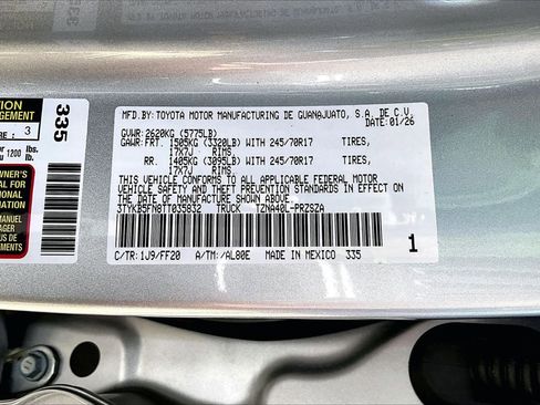 Used 2026 Toyota Tacoma SR5 image 16