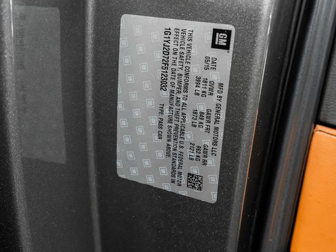 Used 2015 Chevrolet Corvette Stingray Coupe w/ 2LT Preferred Equipment Group image 48