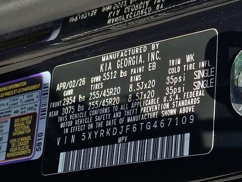 New 2026 Kia Sorento SX Prestige AWD/4WD image 19