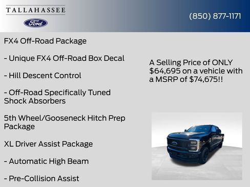New 2026 Ford F250 XL w/ STX Appearance Package AWD/4WD image 25
