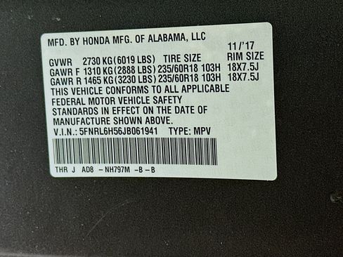 Used 2018 Honda Odyssey EX image 12