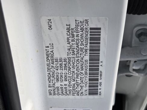 Used 2024 Honda Accord EX image 32