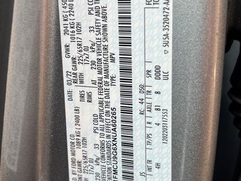 Certified 2022 Ford Escape SE image 28