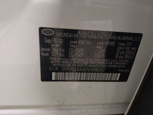 Used 2020 Hyundai Santa Fe Limited FWD image 33