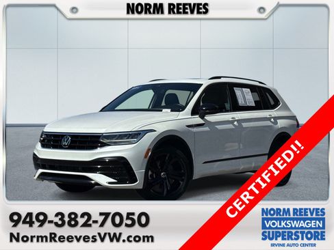 Certified 2023 Volkswagen Tiguan SE R-Line FWD image 1