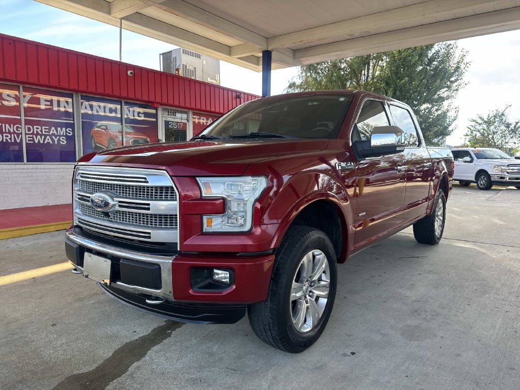 Used 2015 Ford F150 Platinum w/ Technology Package AWD/4WD image 3