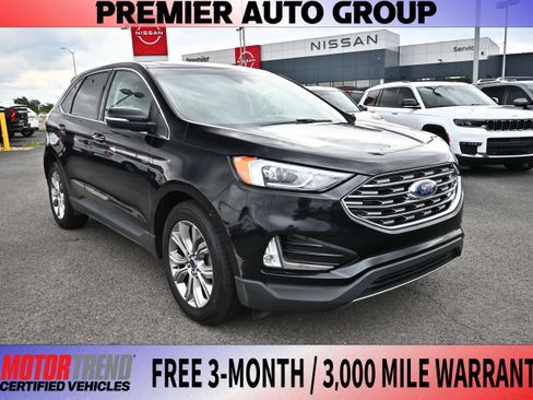 Used 2019 Ford Edge Titanium w/ Cold Weather Package AWD/4WD image 1