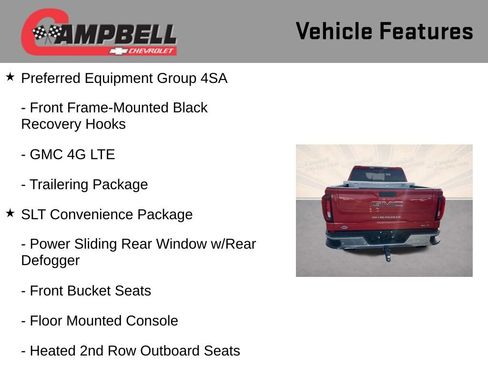 Used 2019 GMC Sierra 1500 SLT w/ SLT Premium Plus Package image 26