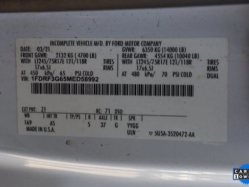 Used 2021 Ford F350 XL w/ Power Equipment Group RWD image 45
