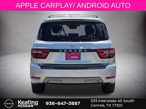Used 2021 Nissan Armada SL w/ Captain's Chairs Package RWD image 7