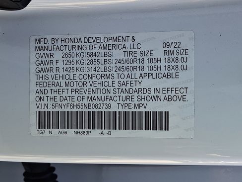 Used 2022 Honda Pilot EX-L image 30